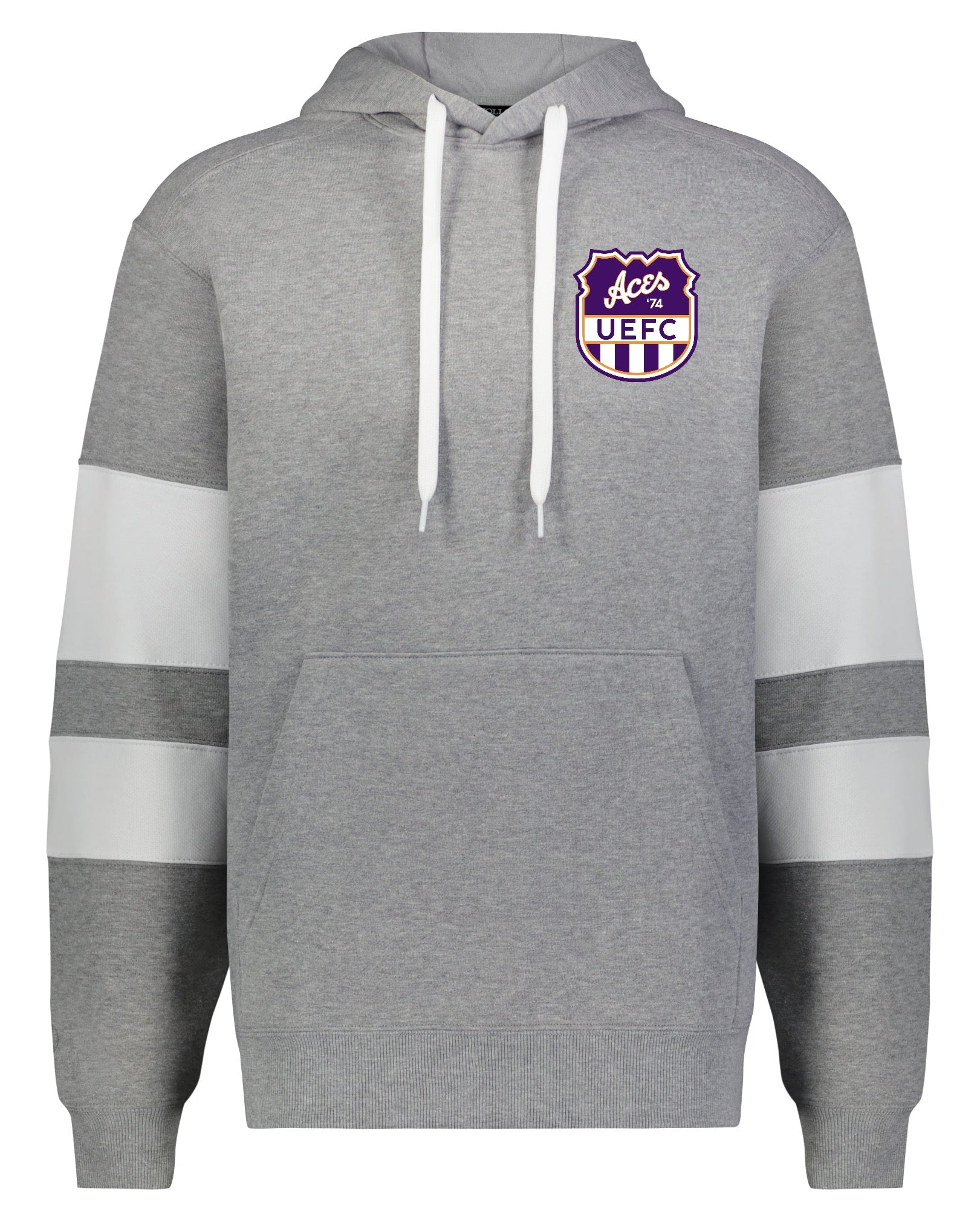 Fleece Striped Hoodie